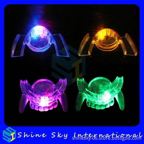 New Hotsell Led Light Up Flashing Mouth Piece